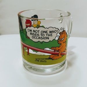 Garfield character McDonald's mug